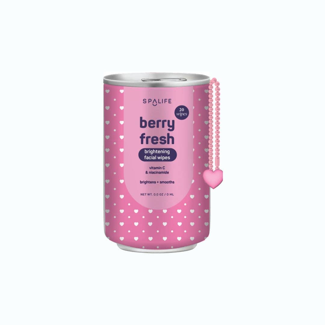 Berry Fresh Brightenin Facial Wipes 20ct