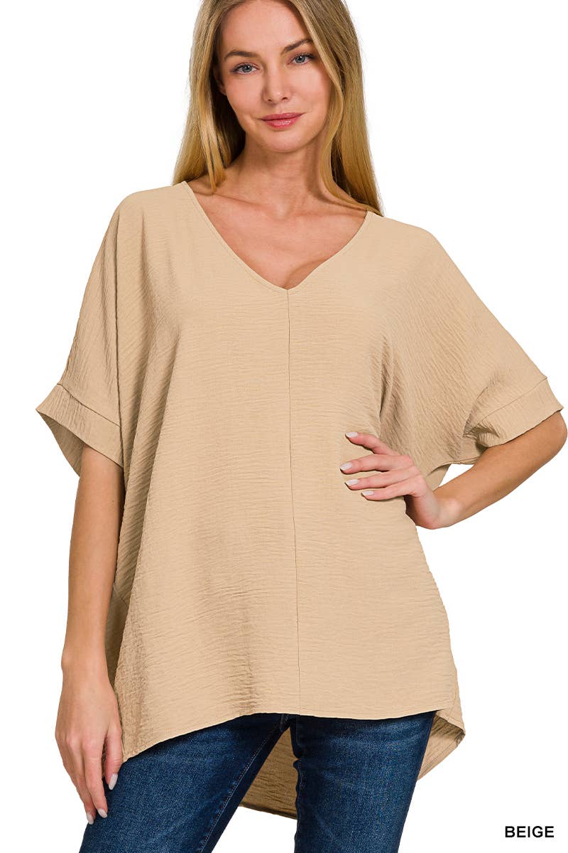 Dolman Short Sleeve Top