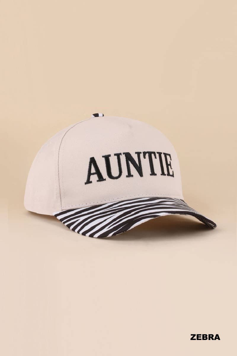 Wifey / Happy Wife / Auntie Two Tone Snapback Hat
