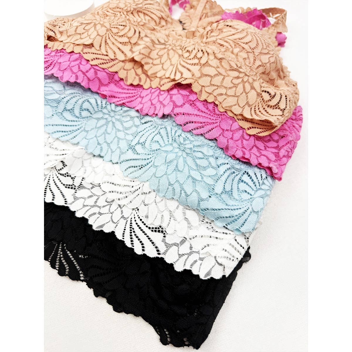 Floral lace Wireless comfort Bralette