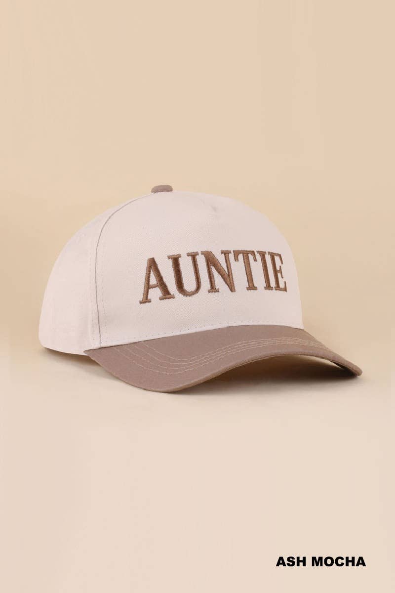 Wifey / Happy Wife / Auntie Two Tone Snapback Hat