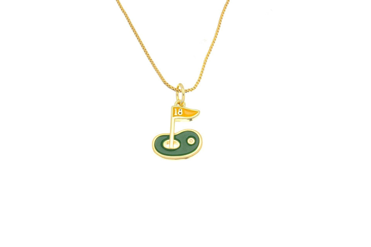 Golf Flag Stick Charm
