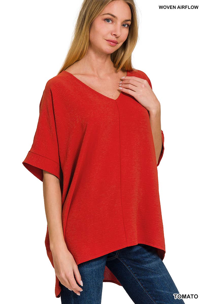 Dolman Short Sleeve Top