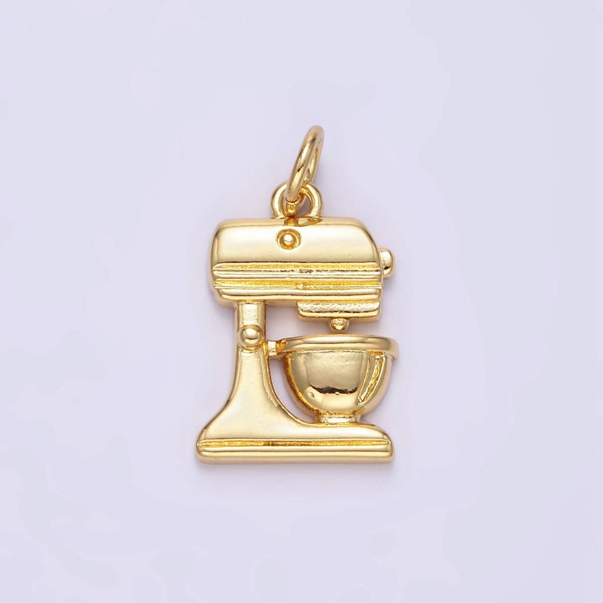 24K Gold Filled Stand Mixer Minimalist Appliance Charm