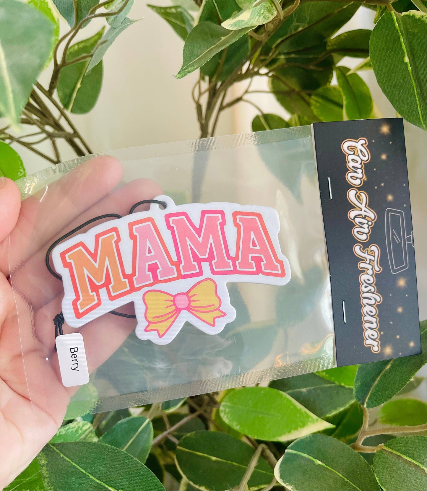 Mama with Bow Air Freshener