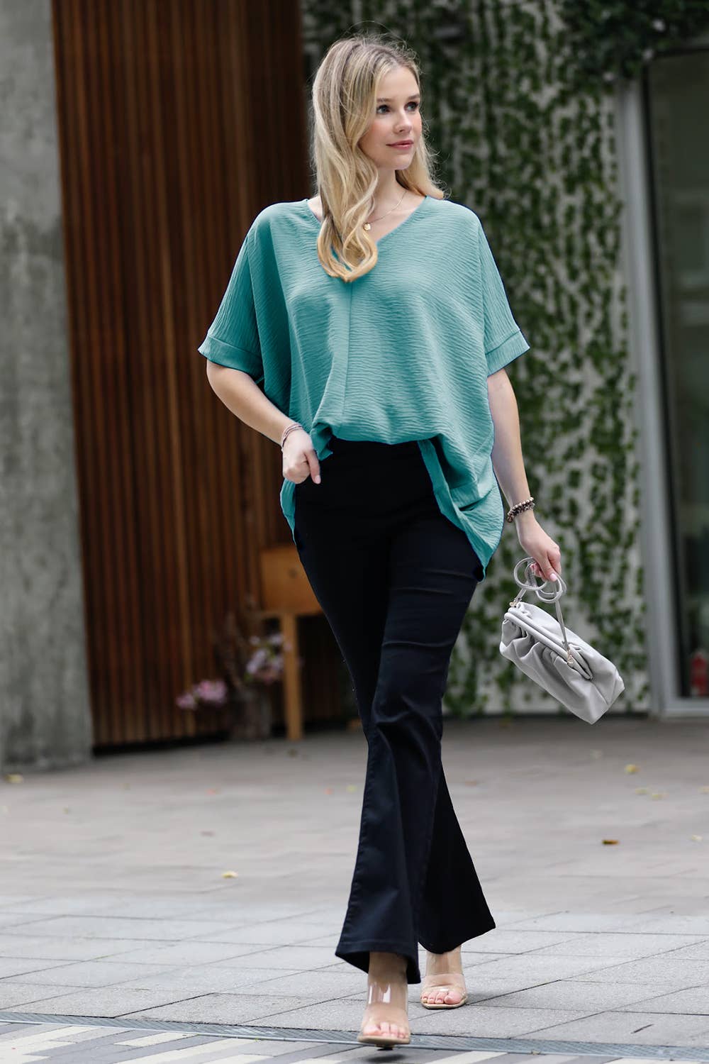 Dolman Short Sleeve Top