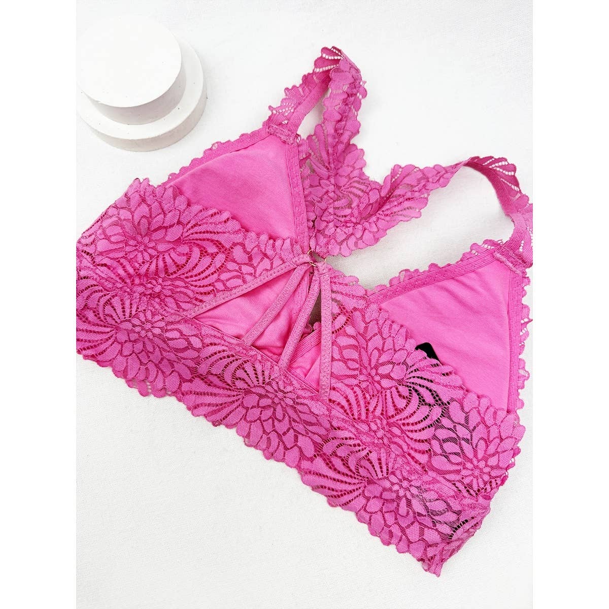Floral lace Wireless comfort Bralette