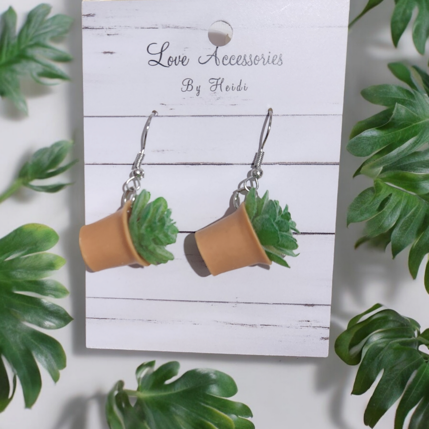 Potted Plants Dangle Earrings