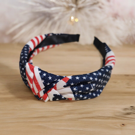 Chunky Stars & Strips Head Band