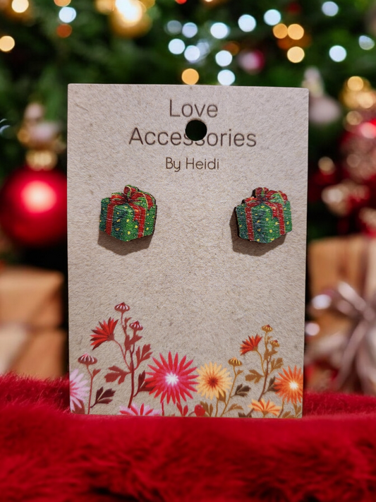 Christmas Present Earrings