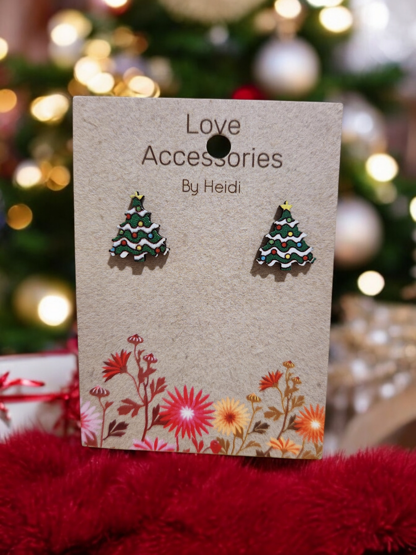 Christmas Tree Earrings