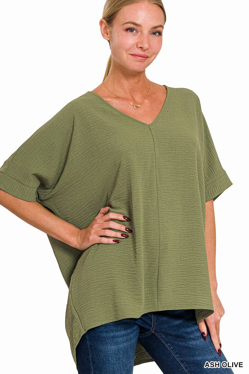 Dolman Short Sleeve Top