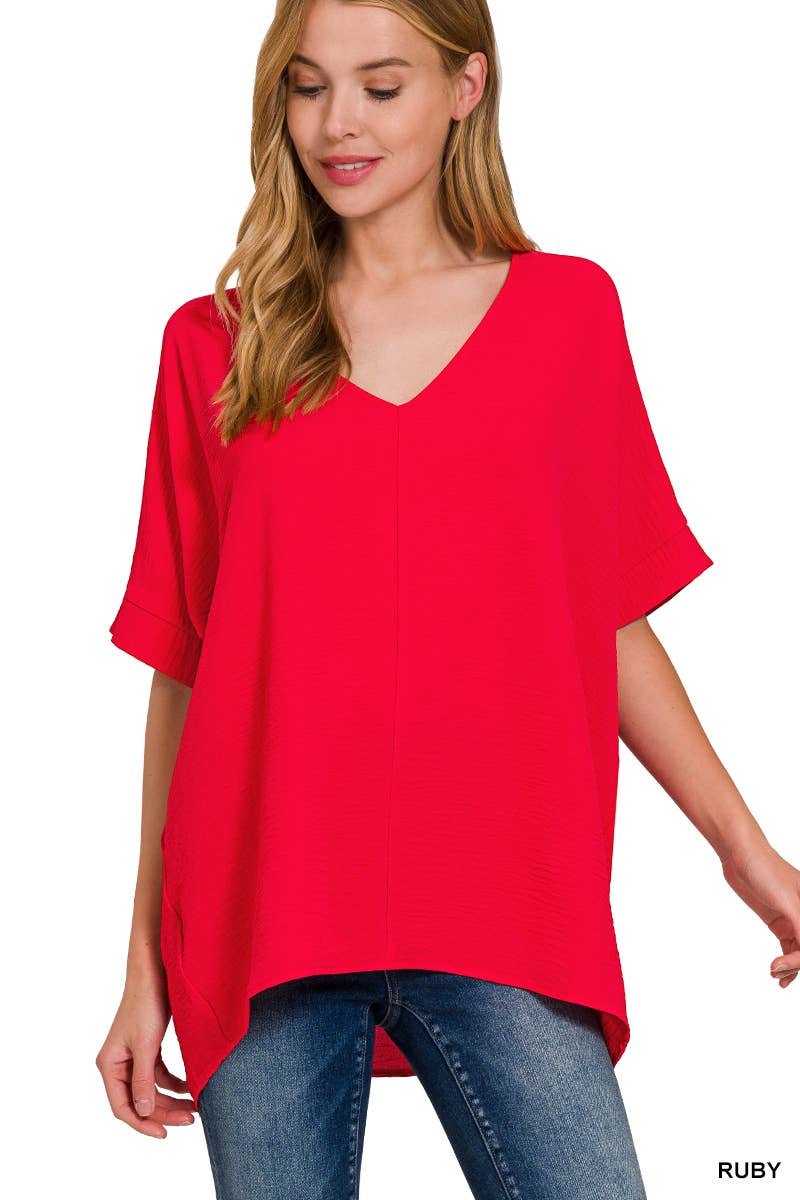 Dolman Short Sleeve Top