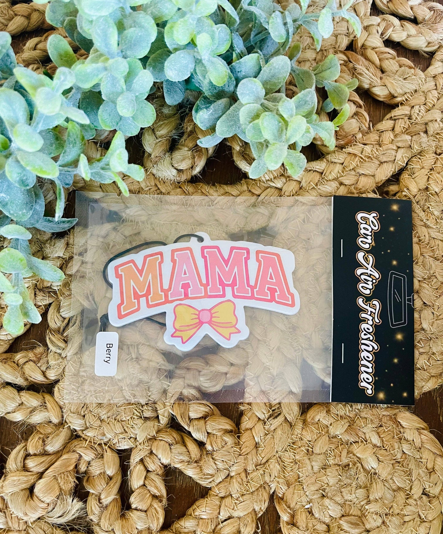 Mama with Bow Air Freshener