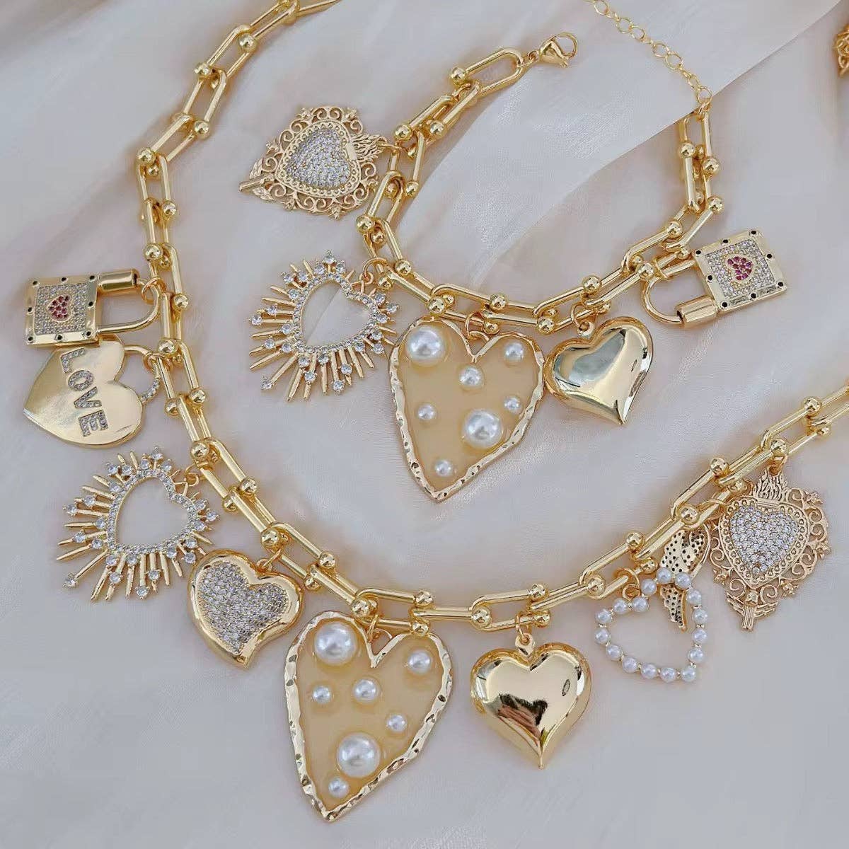 Heart Charm Necklace