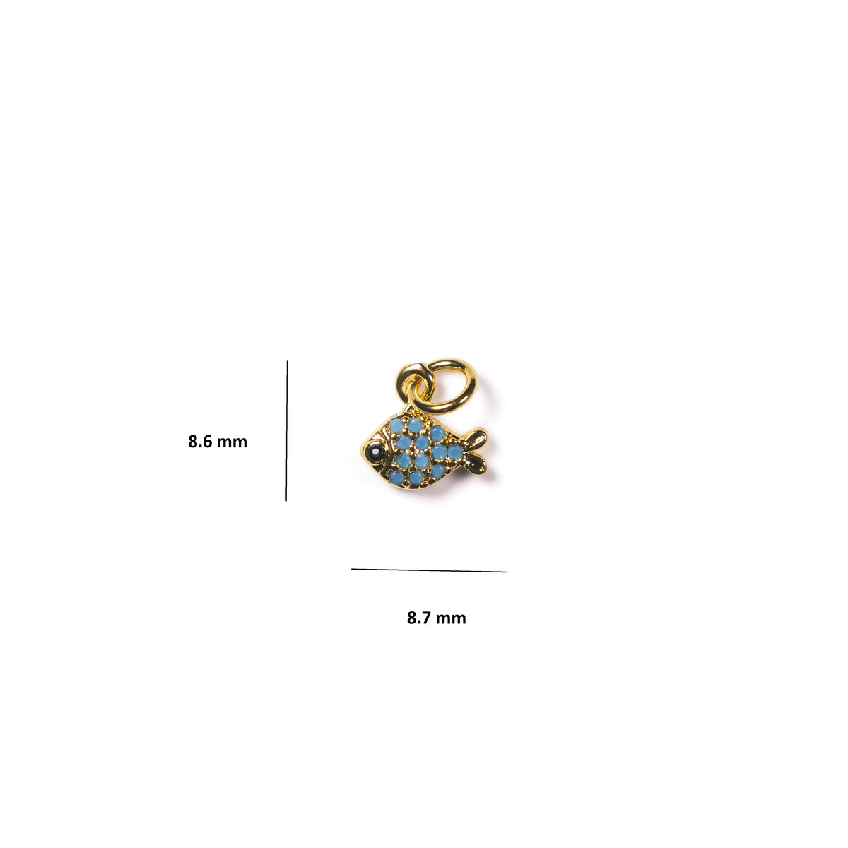 Gold Fish Charm
