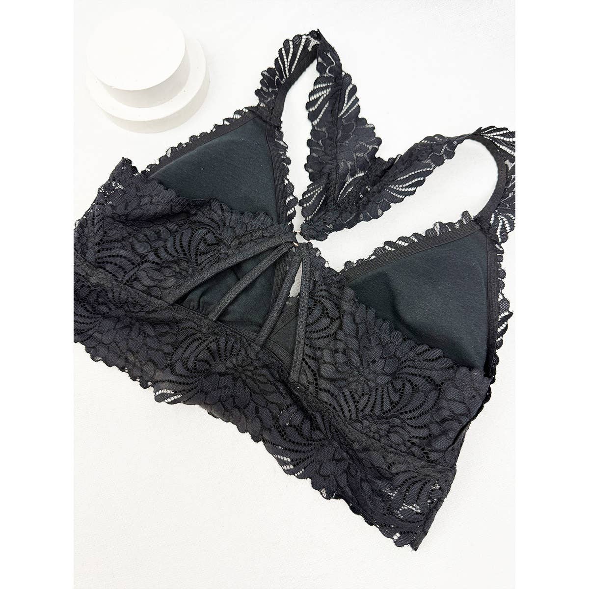 Floral lace Wireless comfort Bralette
