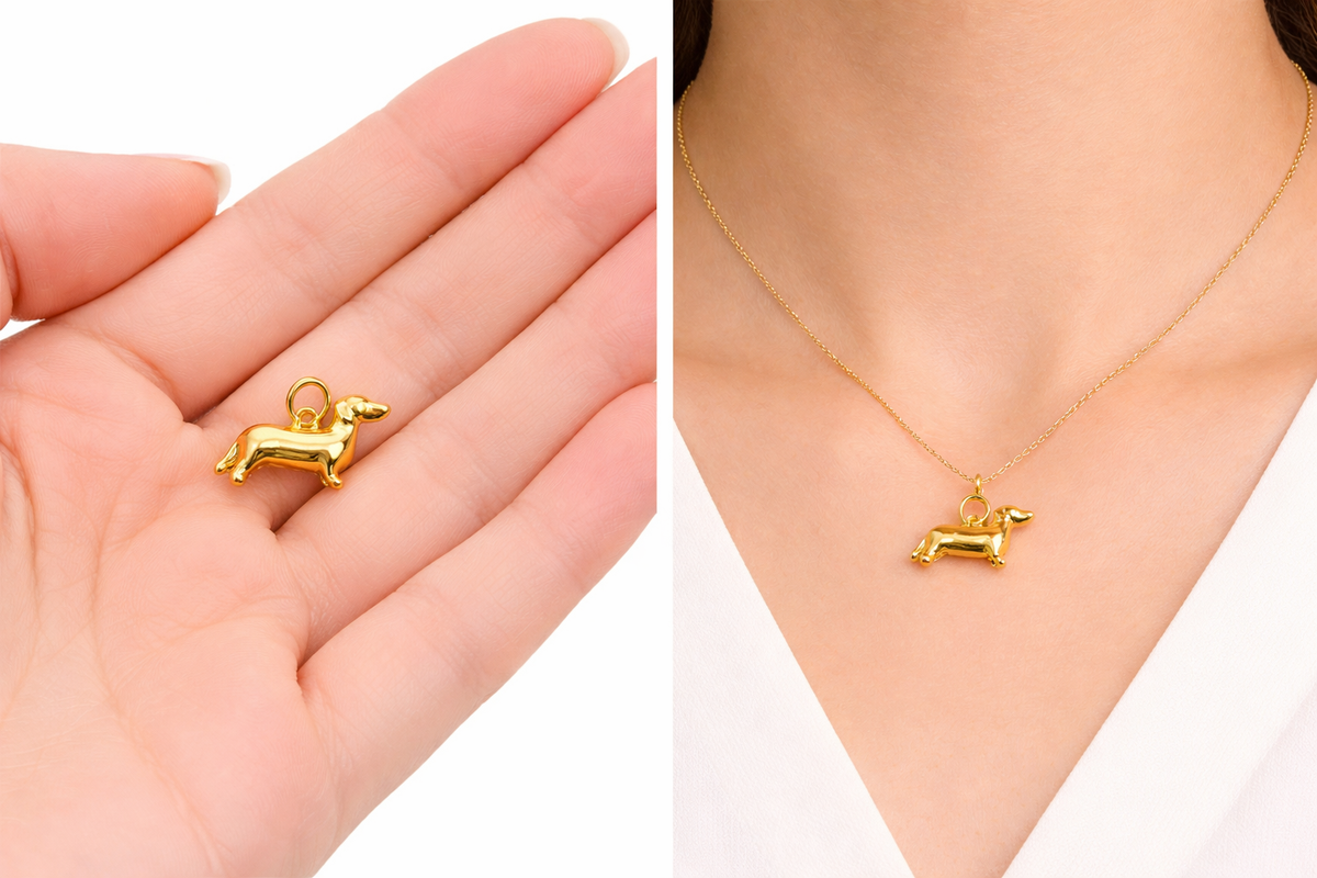 Dachshund Dog Charm