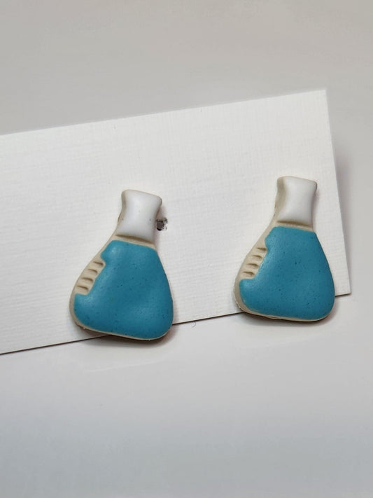 Beakers Stud Earrings