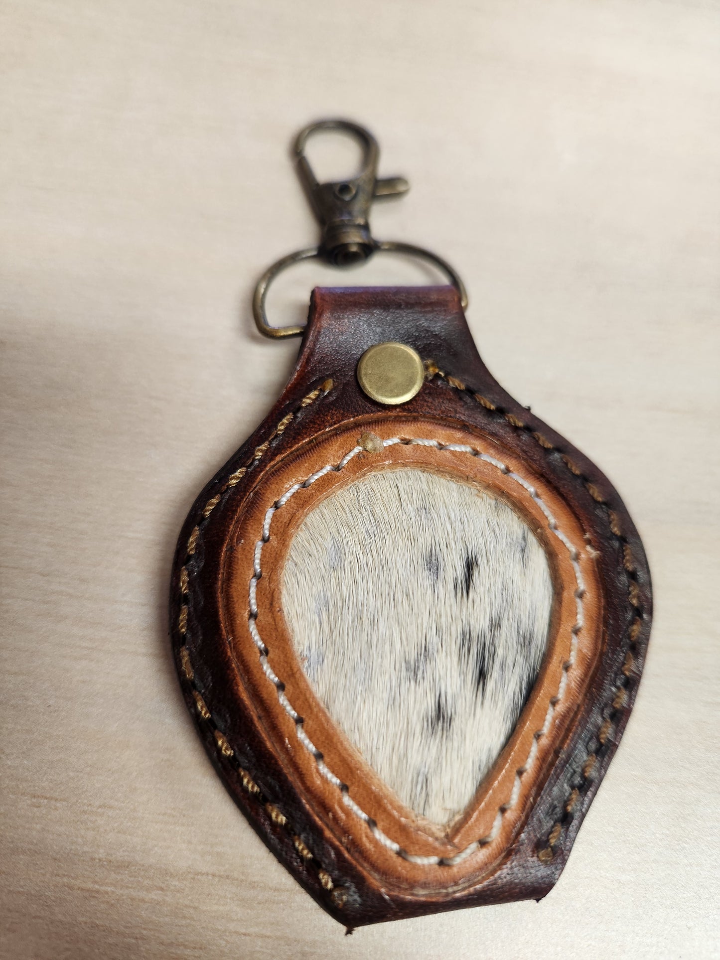 Danielle Berry 4dogs Leather keychains