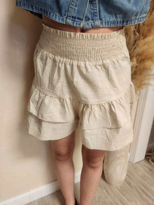 Stretch Waist Skort