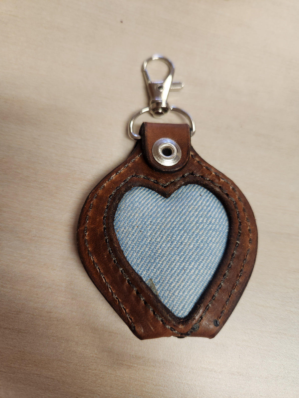 Danielle Berry 4dogs Leather keychains