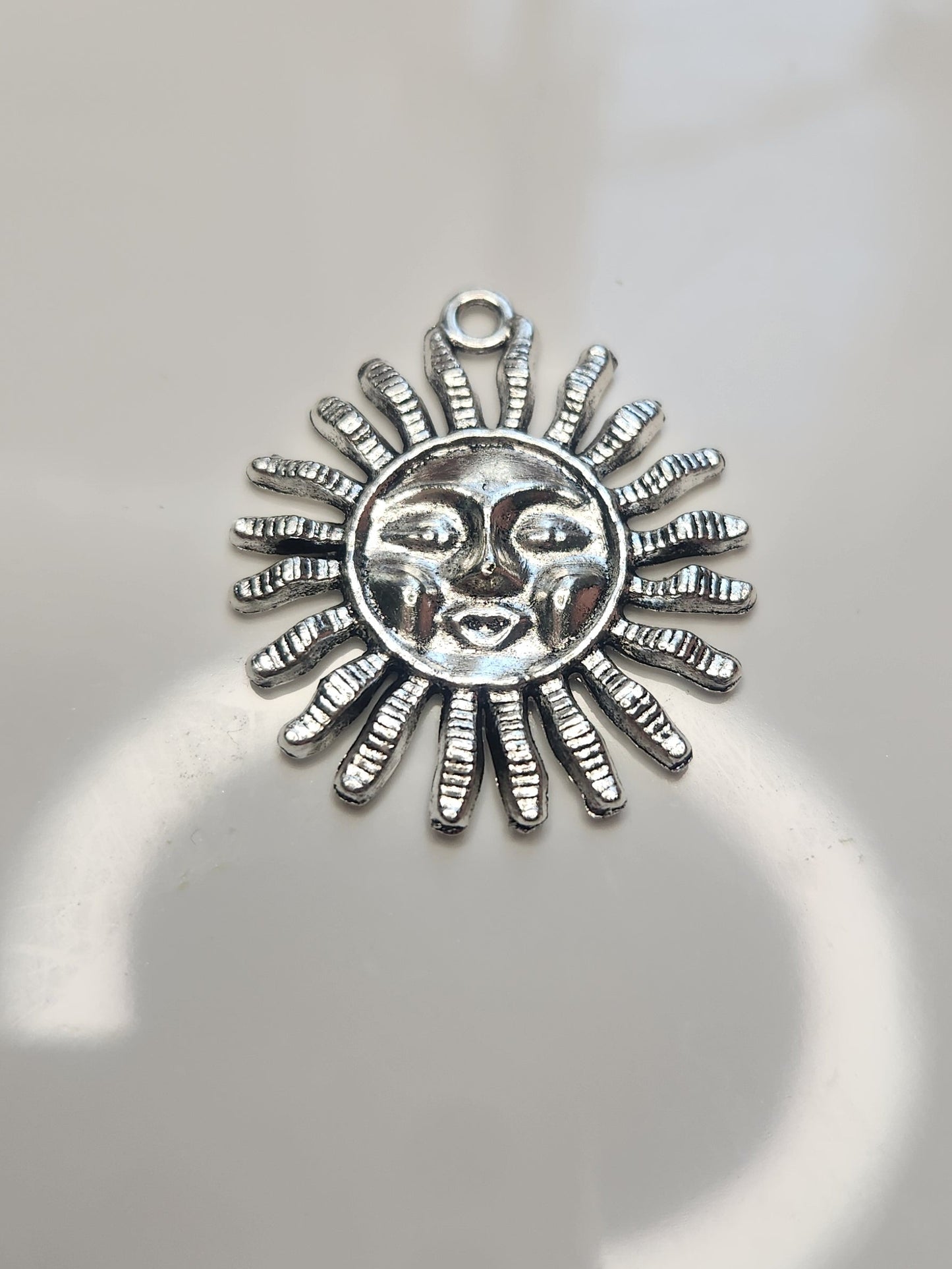 Sun metal charms