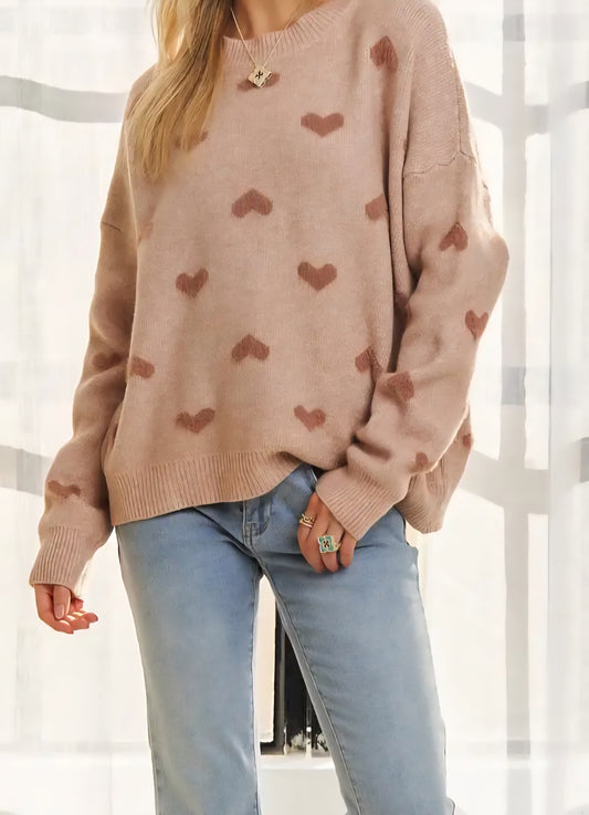 Soft Sweetheart Sweater (Curvy)