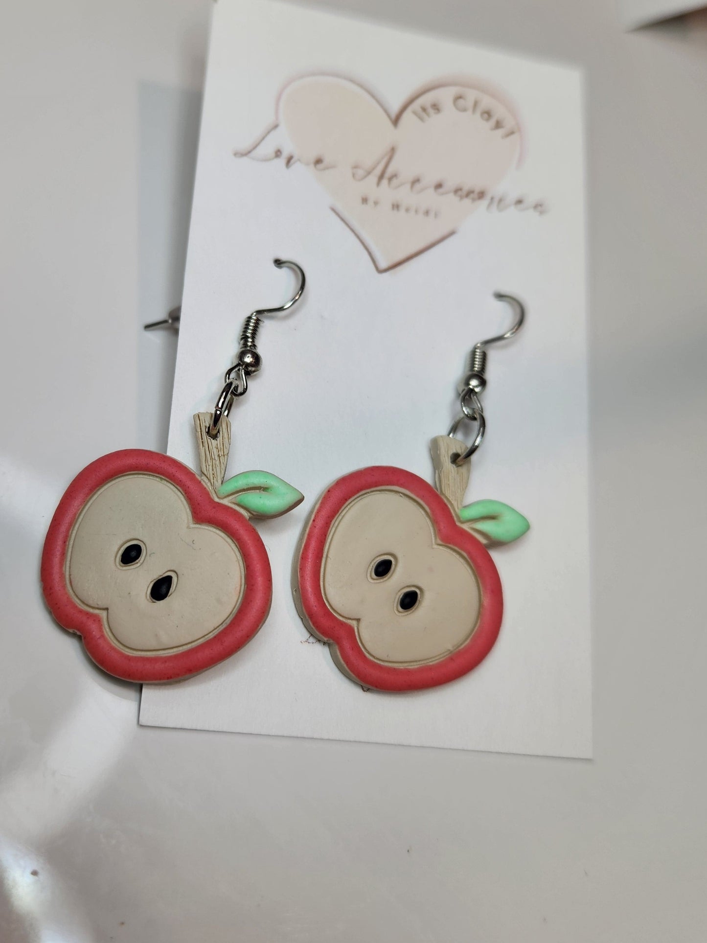 Apple Dangle Earrings