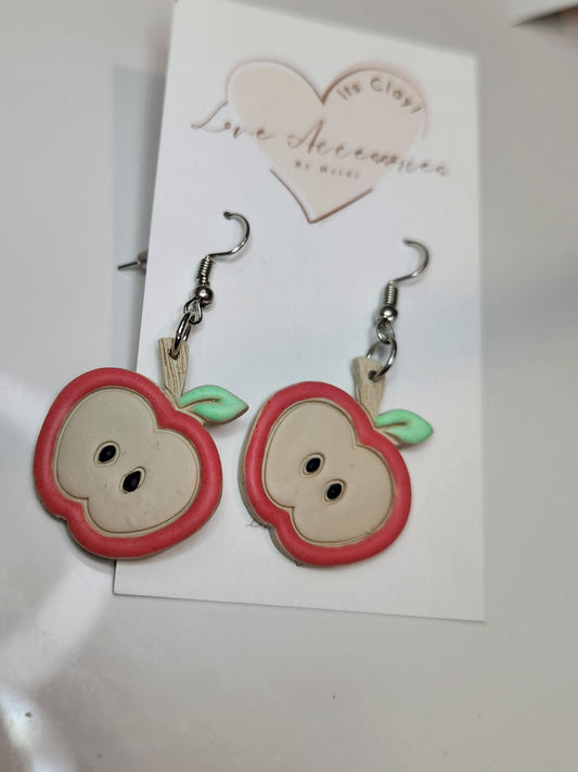 Apple Dangle Earrings
