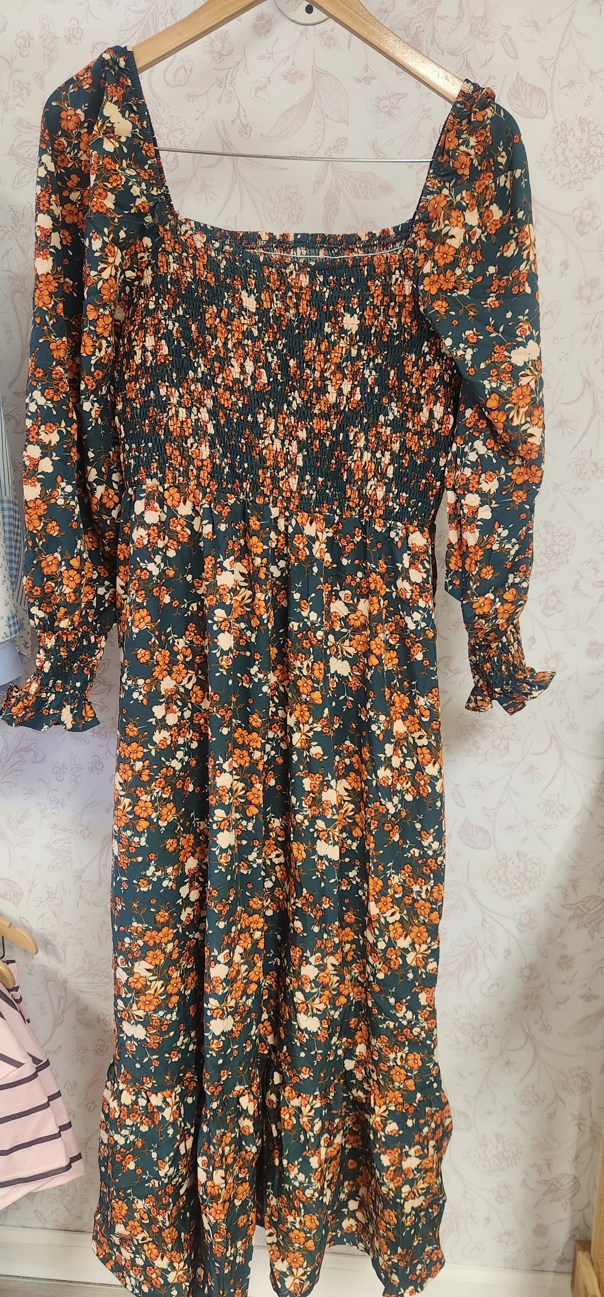 Green Medows Floral dress