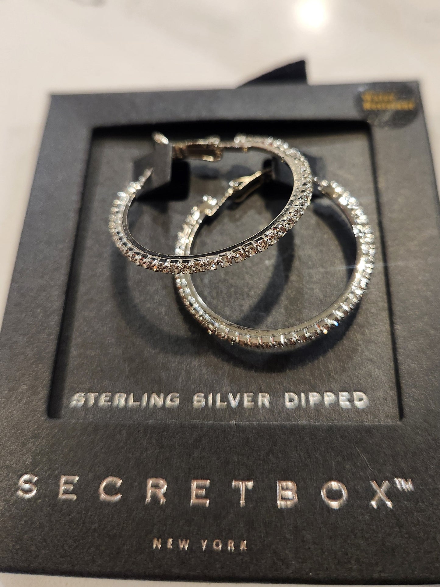 Chandelier Hoop Earrings
