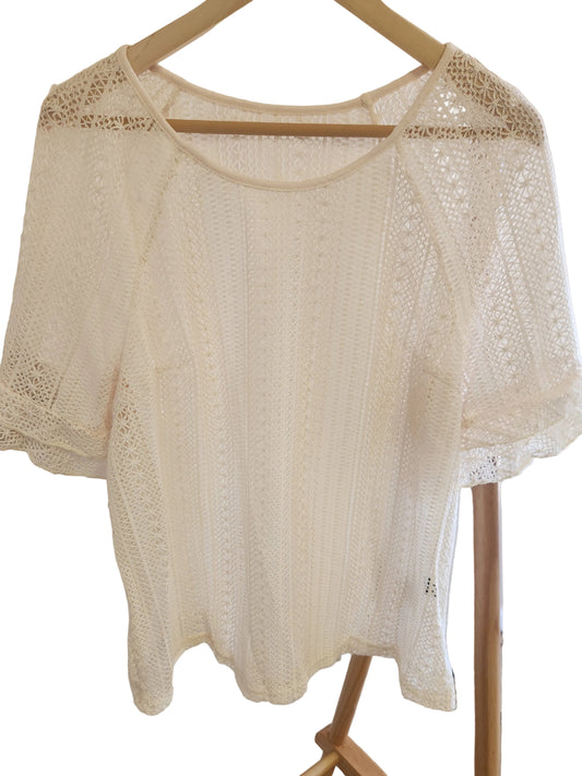Round Neck Lace Top