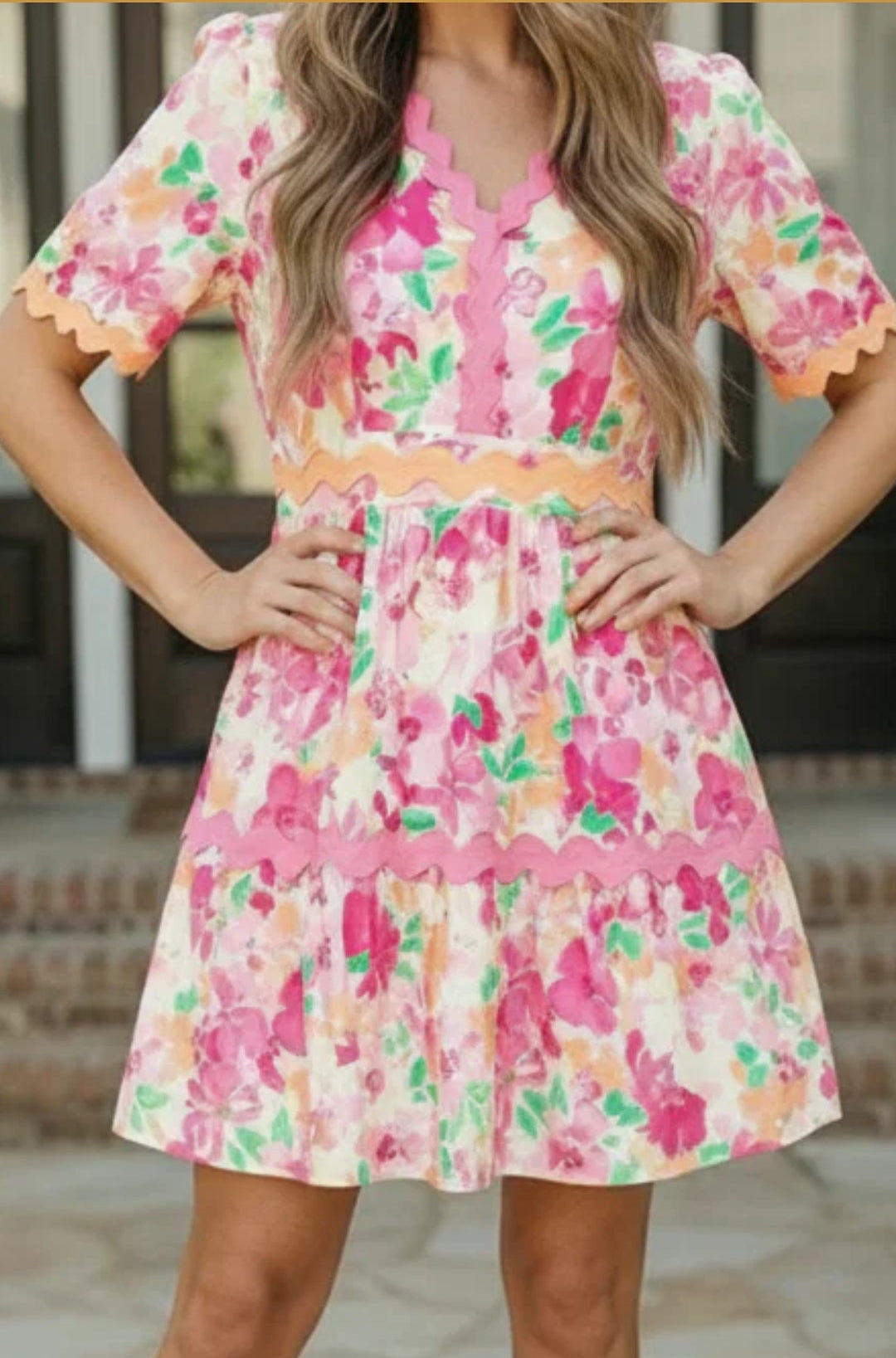 Blooming Garden Mini Dress