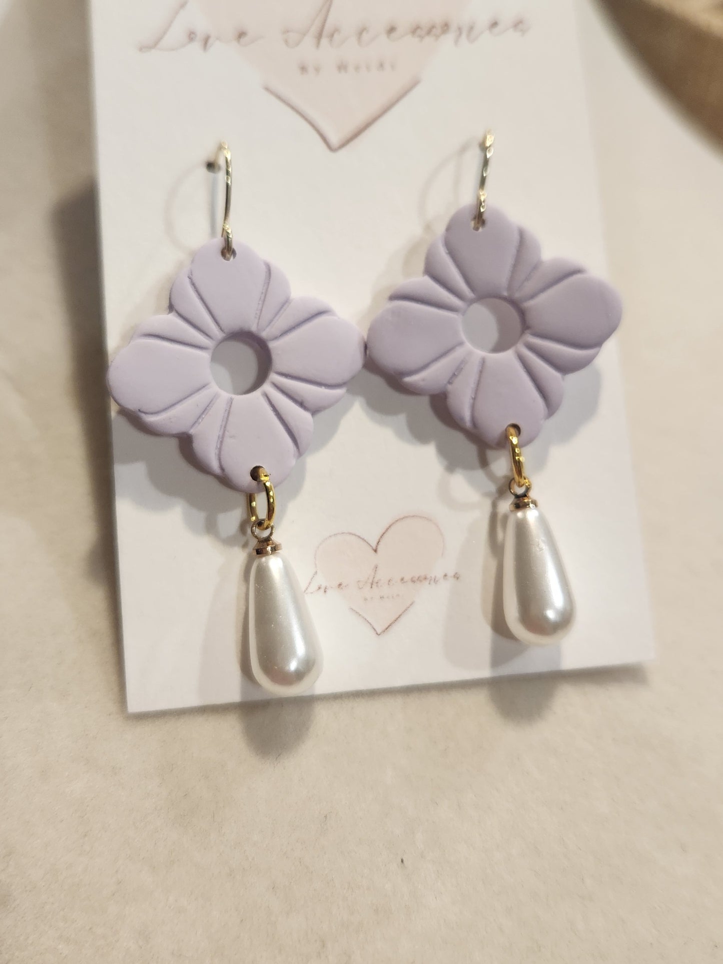 Blossom Pearl Drop Earrings