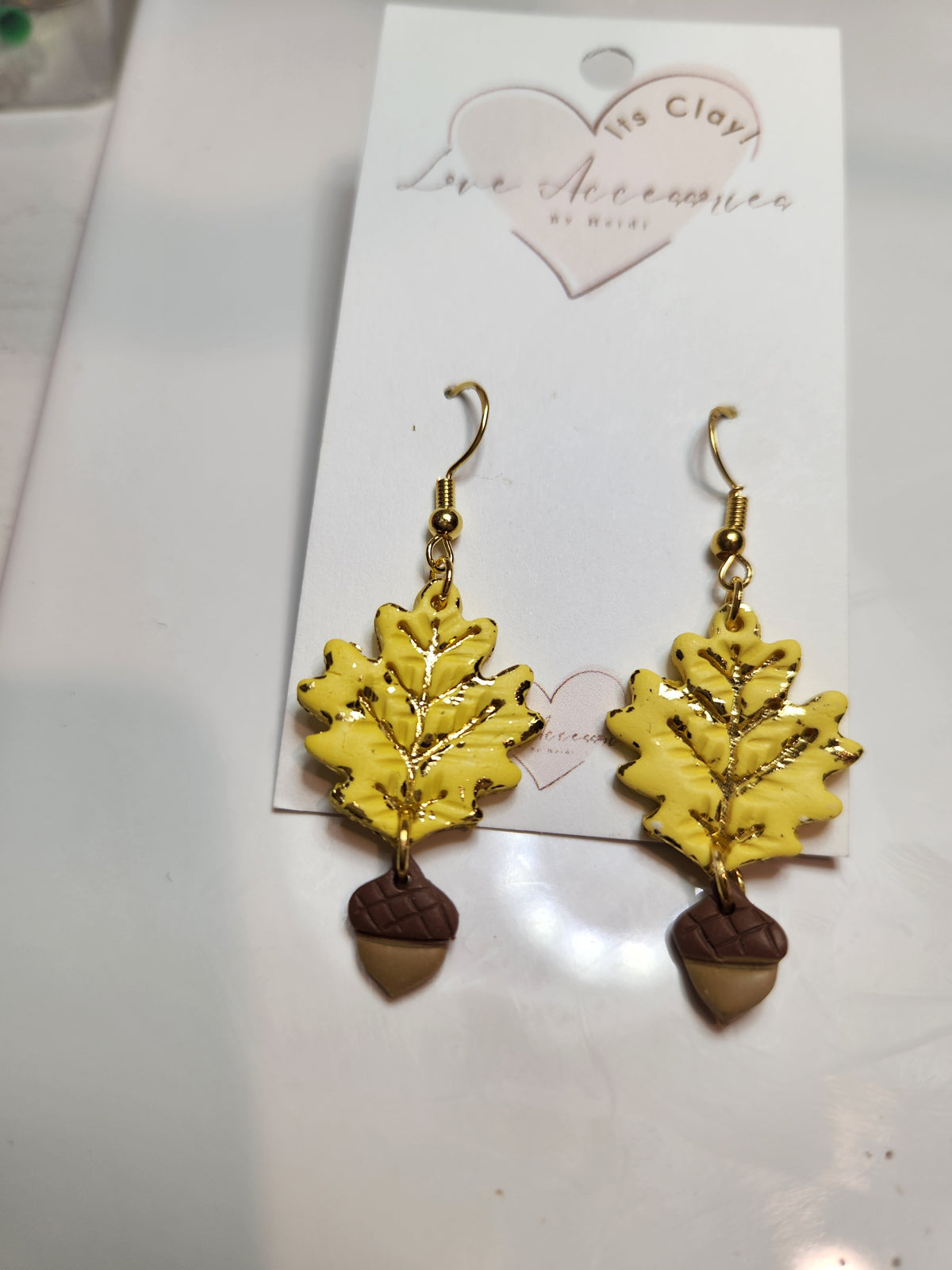 Fallen Acorn Dangle Earrings