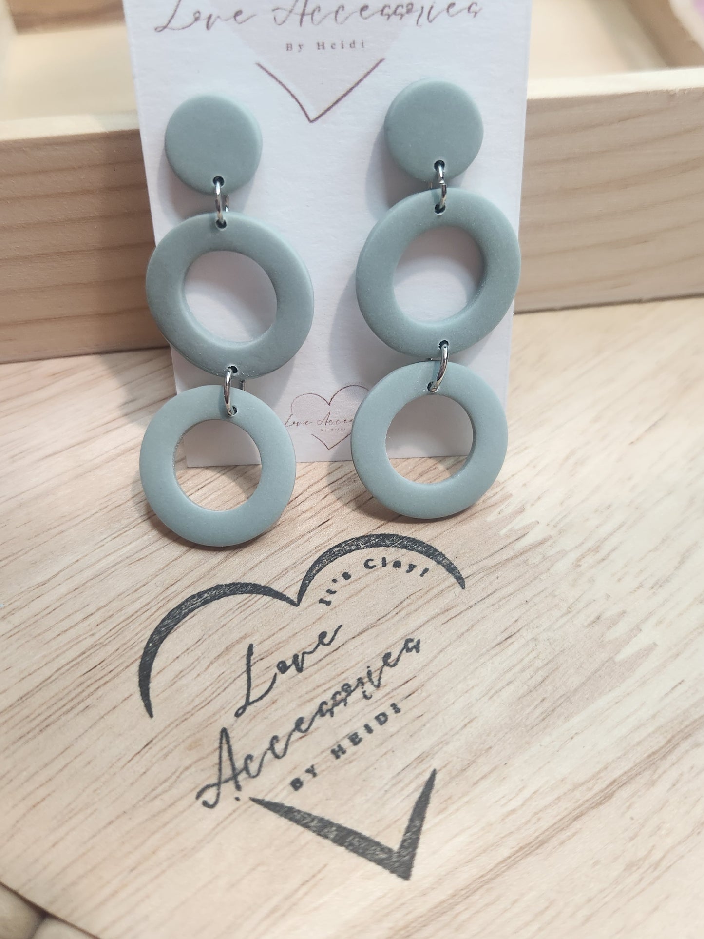 Delfina circle Dangles