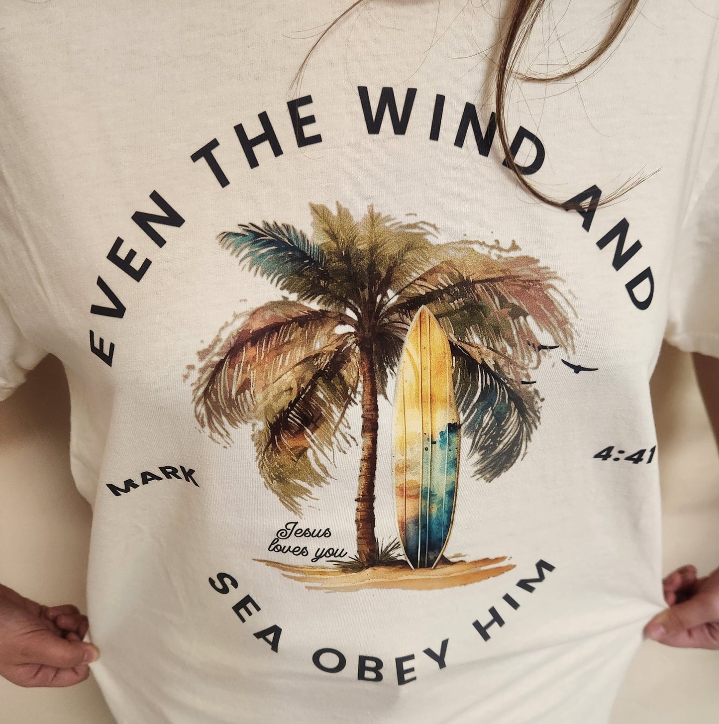 Even the wind and sea obey him