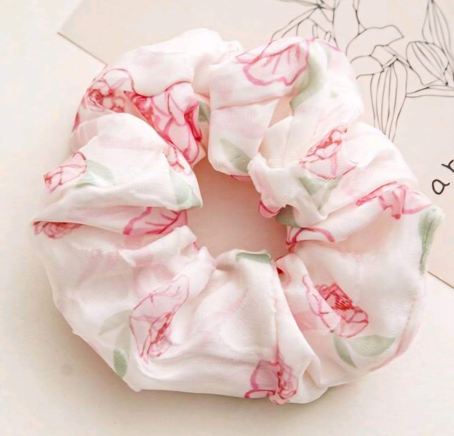 Spring Scrunchie Hair Ties