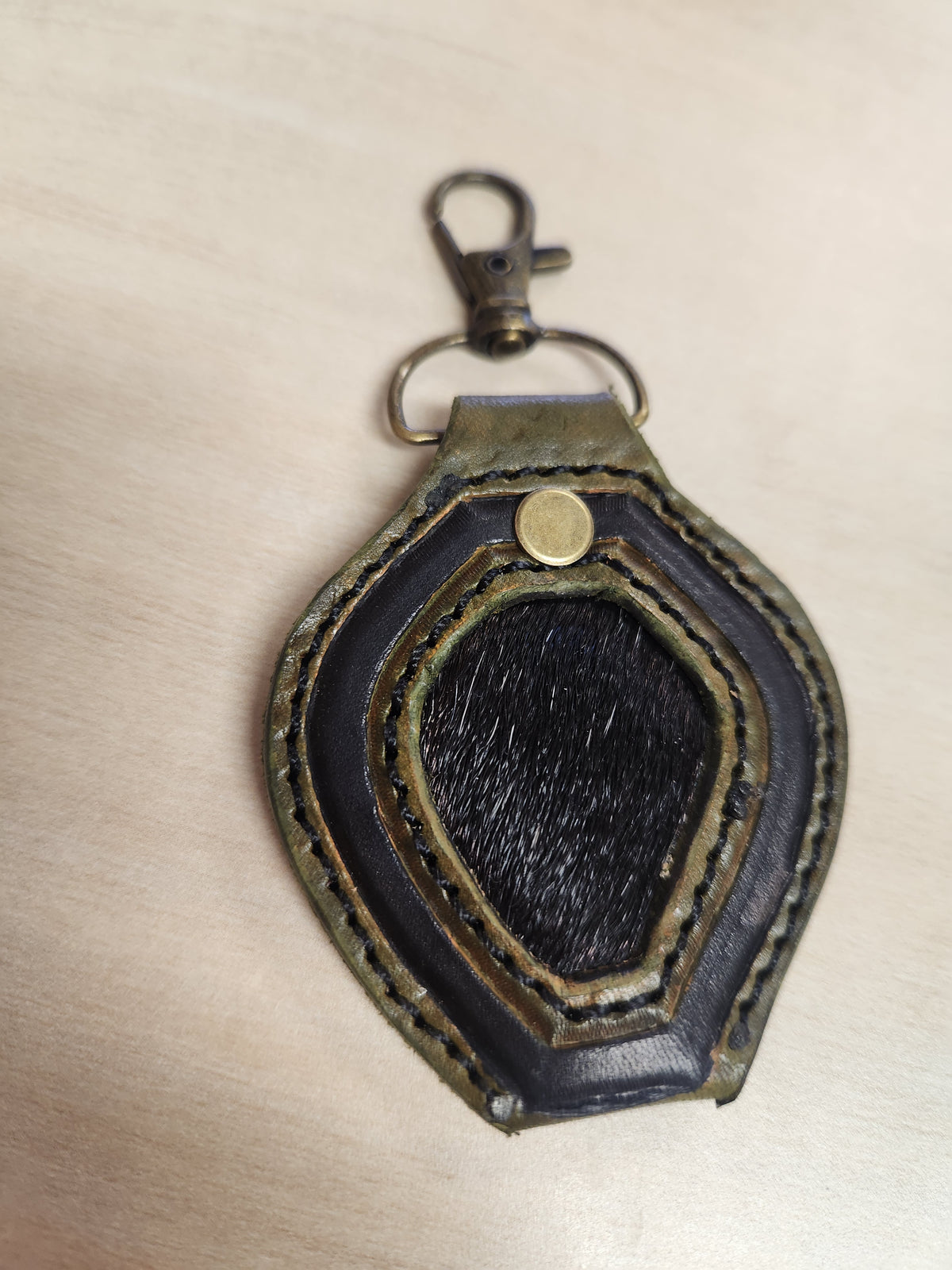 Danielle Berry 4dogs Leather keychains