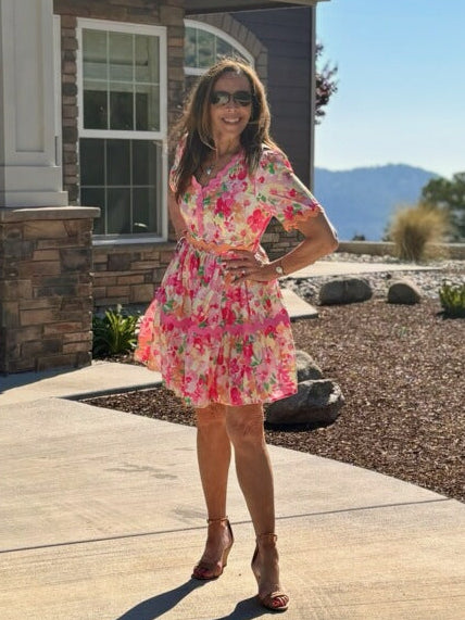 Blooming Garden Mini Dress