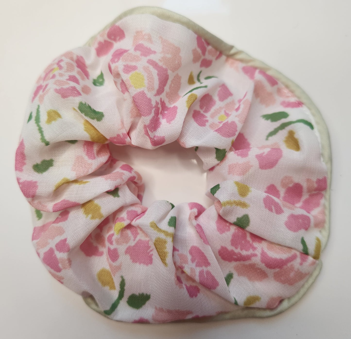 3 pack Spring Floral Silk Scrunchies