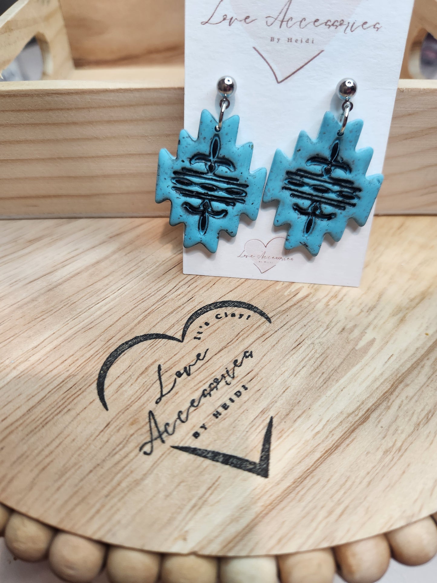 Aztec Signature Collection Dangle Earrings