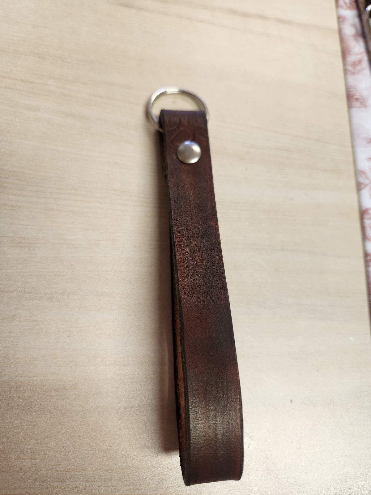 Danielle Berry 4dogs Leather Strap Keychains